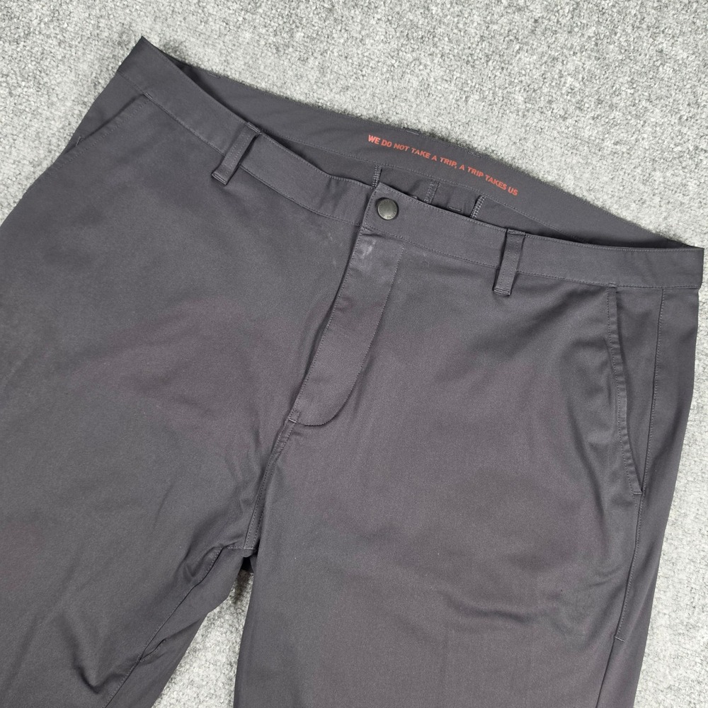 Rhone Commuter Pants Mens 40 Black Performance Stretch Travel Trousers 100161